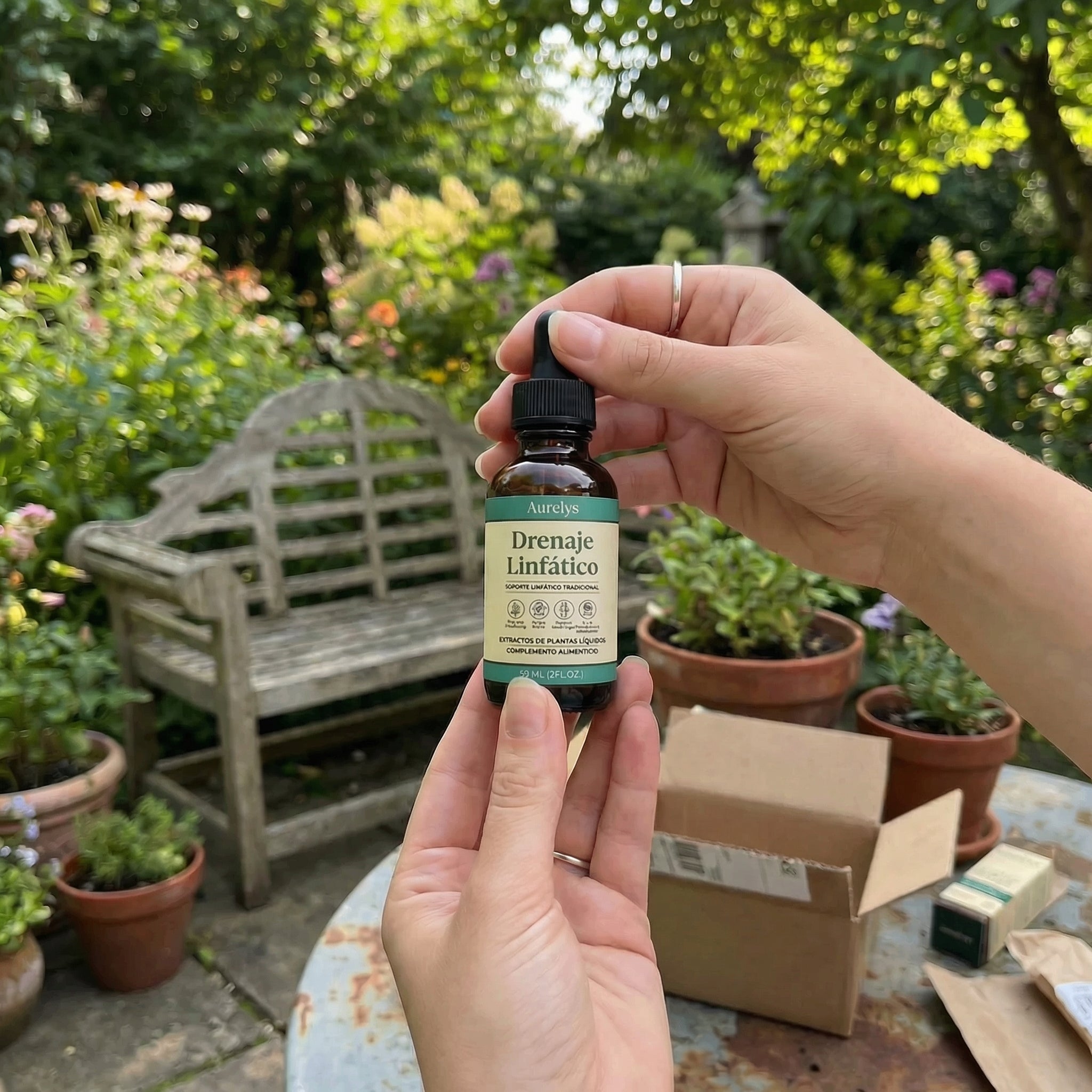 Gotas de Bienestar para Drenaje Linfático