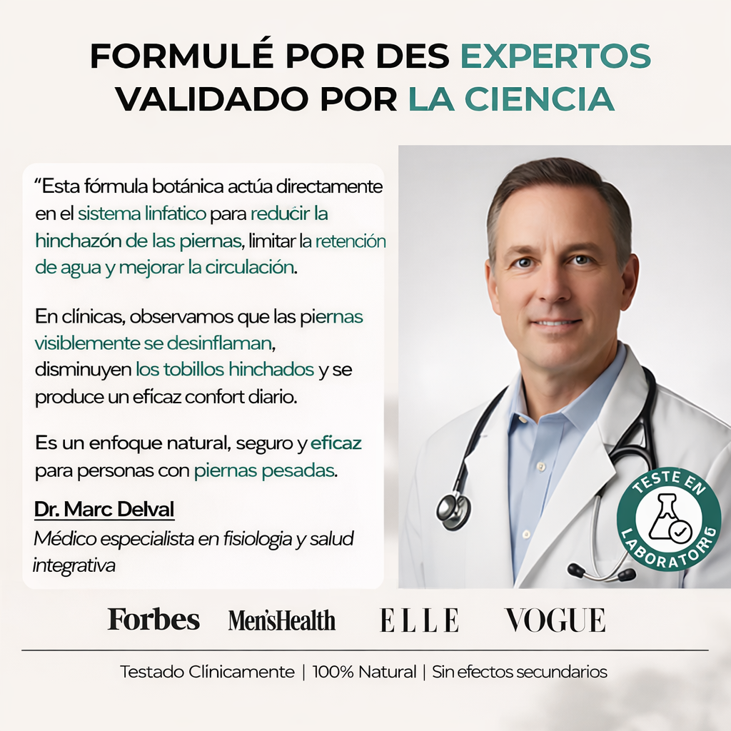 Gotas de Bienestar para Drenaje Linfático